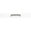 Cabinet Pull Brunswick Knurled Signature Brass L170xW15xP40 CTC160mm in Signature Brass