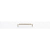 Cabinet Pull Brunswick Knurled Satin Nickel L170xW15xP40 CTC160mm in Satin Nickel