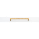 Cabinet Pull Brunswick Knurled Brushed Gold PVD L266xW15xP40 CTC256mm in Brushed Gold PVD