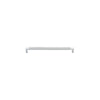 Cabinet Pull Brunswick Knurled Brushed Chrome L266xW15xP40 CTC256mm in Brushed Chrome