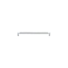 Cabinet Pull Brunswick Knurled Brushed Chrome L266xW15xP40 CTC256mm in Brushed Chrome