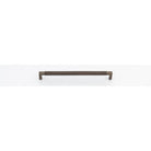 Cabinet Pull Brunswick Knurled Signature Brass L266xW15xP40 CTC256mm in Signature Brass