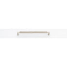 Cabinet Pull Brunswick Knurled Satin Nickel L266xW15xP40 CTC256mm in Satin Nickel