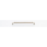 Cabinet Pull Brunswick Knurled Satin Nickel L266xW15xP40 CTC256mm in Satin Nickel