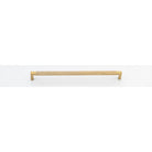 Cabinet Pull Brunswick Knurled Brushed Gold PVD L330xW15xP40 CTC320mm in Brushed Gold PVD