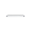 Cabinet Pull Brunswick Knurled Polished Chrome L330xW15xP40 CTC320mm with Backplate in Polished Chrome