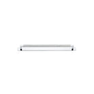 Cabinet Pull Brunswick Knurled Polished Chrome L330xW15xP40 CTC320mm with Backplate in Polished Chrome