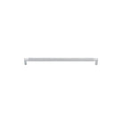 Cabinet Pull Brunswick Knurled Brushed Chrome L330xW15xP40 CTC320mm in Brushed Chrome
