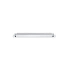 Cabinet Pull Brunswick Knurled Brushed Chrome L330xW15xP40 CTC320mm with Backplate in Brushed Chrome