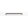 Cabinet Pull Brunswick Knurled Signature Brass L330xW15xP40 CTC320mm in Signature Brass