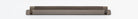 Cabinet Pull Brunswick Knurled Signature Brass L330xW15xP40 CTC320mm with Backplate in Signature Brass