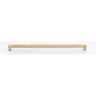 Cabinet Pull Brunswick Knurled Brushed Gold PVD L463xW19xP44 CTC450mm in Brushed Gold PVD