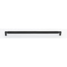 Cabinet Pull Brunswick Knurled Matt Black L463xW19xP44 CTC450mm in Matt Black