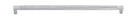 Cabinet Pull Brunswick Knurled Brushed Chrome L463xW19xP44 CTC450mm in Brushed Chrome