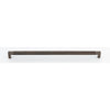 Cabinet Pull Brunswick Knurled Signature Brass L463xW19xP44 CTC450mm in Signature Brass
