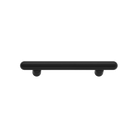 Cabinet Pull Puerto Matt Black L198xW18xP43mm CTC128mm in Matt Black