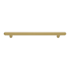 Cabinet Pull Puerto Brushed Gold PVD L334xW18xP43mm CTC256mm in Brushed Gold PVD