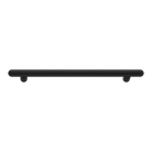Cabinet Pull Puerto Matt Black L334xW18xP43mm CTC256mm in Matt Black