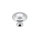 Cupboard Knob Domed Chrome Plated D25xP24mm in Chrome Plated