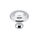 Cupboard Knob Domed Chrome Plated D32xP29mm in Chrome Plated