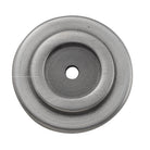 Backplate For Domed Cupboard Knob Iron Polished Metal D38mm in Polished Metal