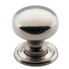 Cupboard Knob Classic Polished Nickel D25xP28mm in Polished Nickel
