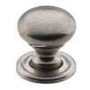 Cupboard Knob Classic Satin Nickel D19xP20mm in Satin Nickel
