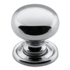 Cupboard Knob Classic Satin Nickel D25xP28mm in Satin Nickel