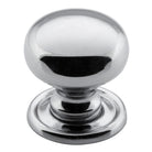 Cupboard Knob Classic Satin Nickel D25xP28mm in Satin Nickel