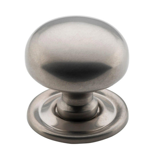 Cupboard Knob Classic Satin Nickel D32xP32mm in Satin Nickel