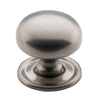 Cupboard Knob Classic Satin Nickel D32xP32mm in Satin Nickel