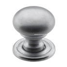 Cupboard Knob Classic Satin Chrome D19xP20mm in Satin Chrome