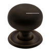 Cupboard Knob Classic Antique Brass D32xP32mm in Antique Brass