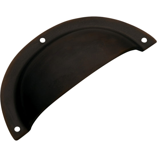 Drawer Pull Sheet Brass Classic Antique Brass H40xL97mm in Antique Brass