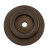 Backplate For Domed Cupboard Knob Antique Brass D25mm in Antique Brass