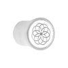 NOUR EV25 cabinet knob polished stainless steel in Polished Stainless