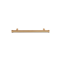 NOUR EV9/160 cabinet handle 160mm c.t.c. PVD satin gold in Satin Gold PVD