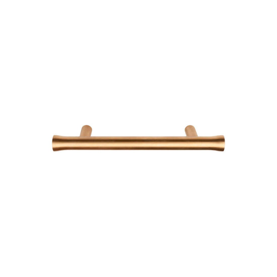 NOUR EV9/96 cabinet handle 96mm c.t.c. PVD satin gold in Satin Gold PVD