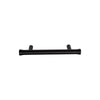 NOUR EV9/96 cabinet handle 96mm c.t.c. satin black in Satin Black