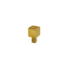 ONE - KNOB / AGED GOLD / 23*23*37MM in Aged Gold