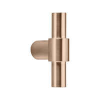 ONE PB14 cabinet knob 14mm PVD Light Bronze in Satin Gold PVD