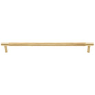 Vertex Cabinet Handle - 360mm in Matt Satin Brass