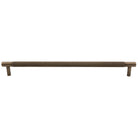 Vertex Cabinet Handle - 360mm in Roman Brass