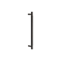 Zurich Knurled Cabinet Handle, 160mm Crs in Graphite Nickel