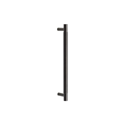 Zurich Knurled Cabinet Handle, 160mm Crs in Graphite Nickel