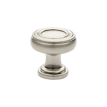 Mayfair Cabinet Knob, 32mmØ in Brushed Nickel