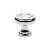 Mayfair Cabinet Knob, 32mmØ in Chrome Plated