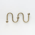 Lo & Co Sphere Hook XL in Aged Brass