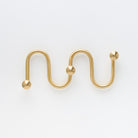 Lo & Co Sphere Hook XL in Brass