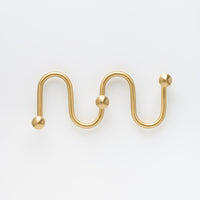 Lo & Co Sphere Hook XL in Brass